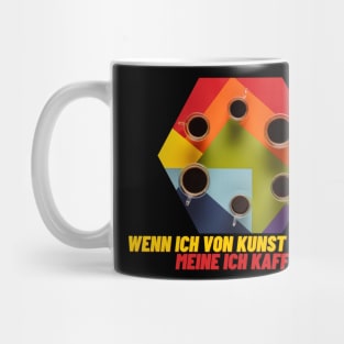 Kaffee Kunst Espresso Tasse lustig Mug